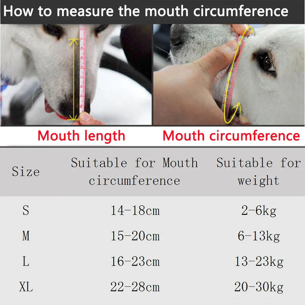 Adjustable Mesh Dog Muzzle – Anti-Barking & Anti-Biting Breathable Mouth Cover for Small & Medium Dogs - Image 5