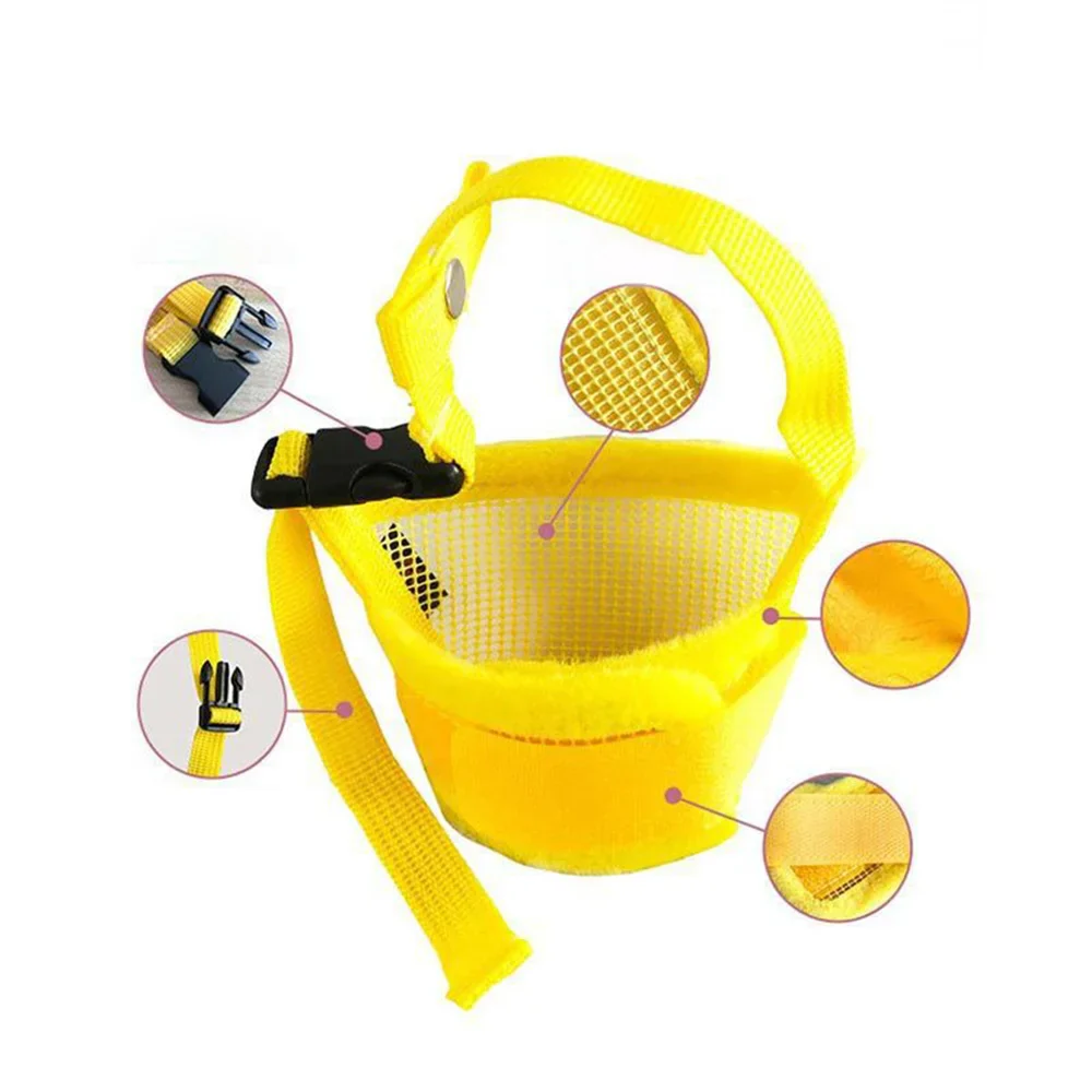 Adjustable Mesh Dog Muzzle – Anti-Barking & Anti-Biting Breathable Mouth Cover for Small & Medium Dogs - Image 6
