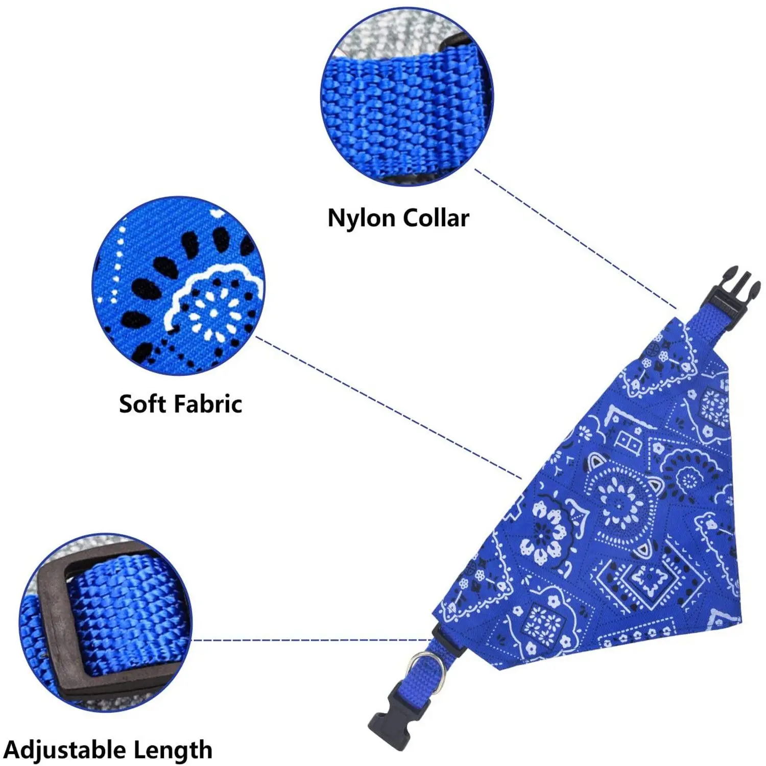 Adjustable Pet Bandana Scarf for Dogs & Cats – Stylish & Comfortable Accessory - Image 7