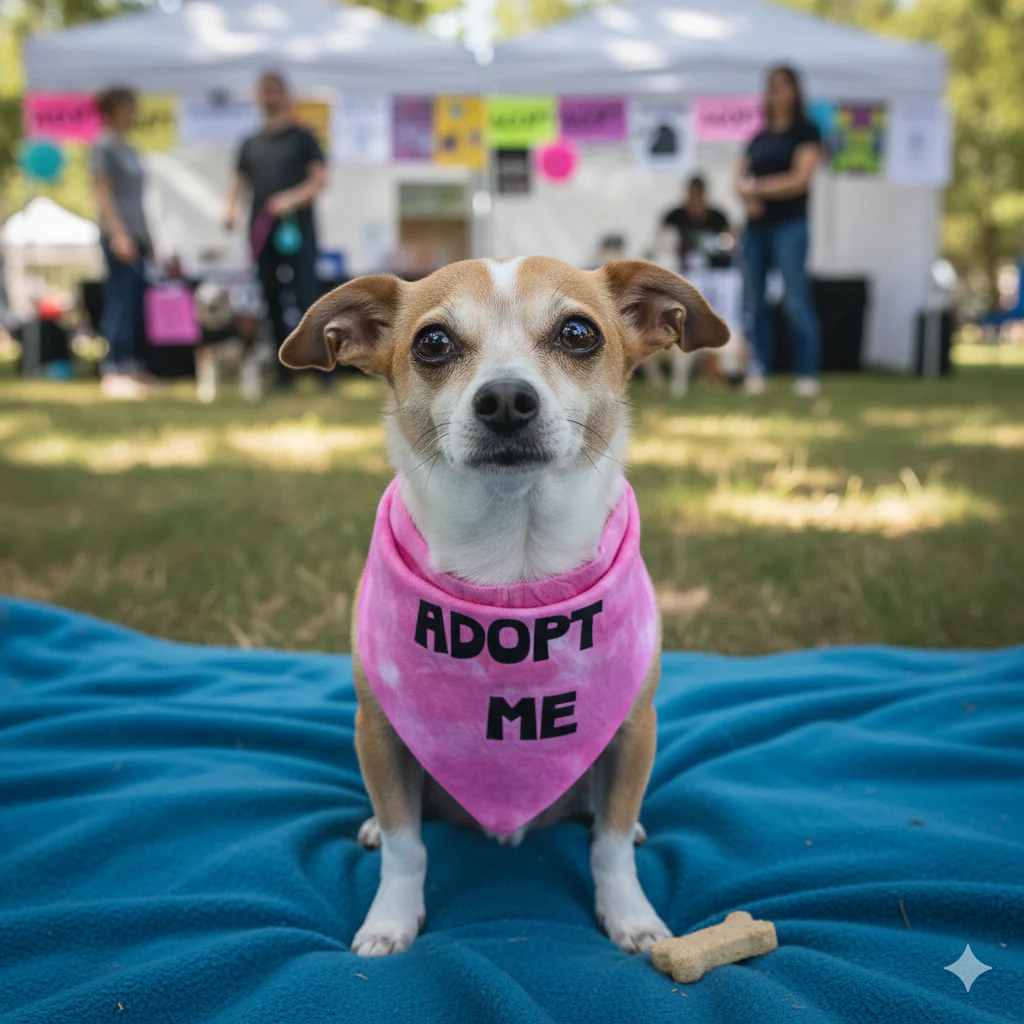 Adopt Me Tie Dye Dog Bandana Best Seller - Image 2