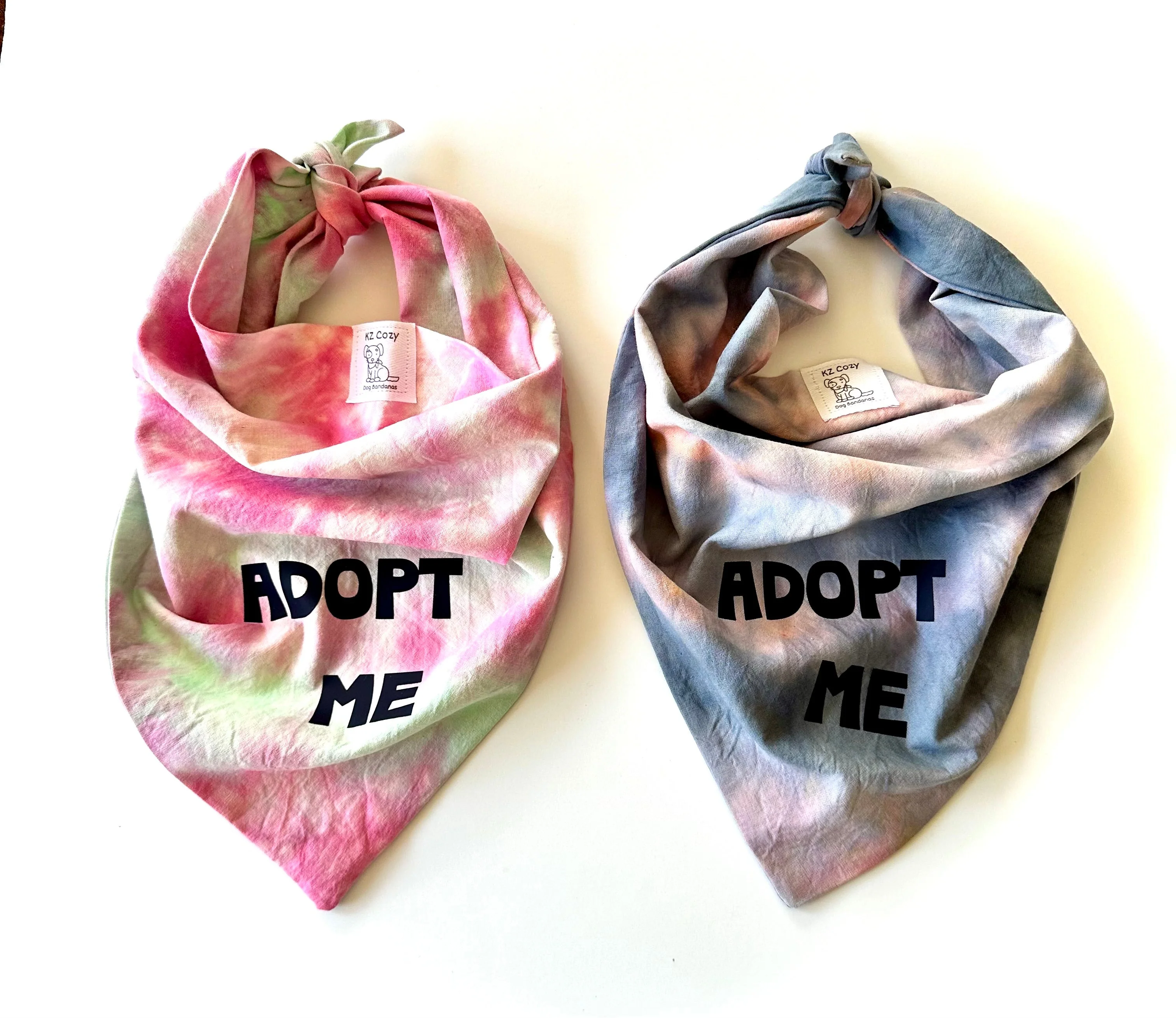 Adopt Me Tie Dye Dog Bandana Best Seller - Image 3