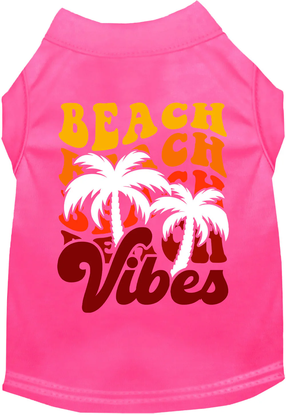 Adorable Cat or Dog Shirt for Pets "Beach Vibes" - Image 5