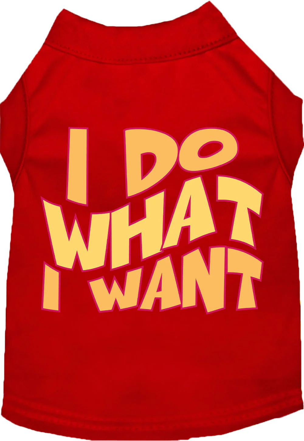 Adorable Cat or Dog Shirt for Pets "I Do What I Want" - Image 11