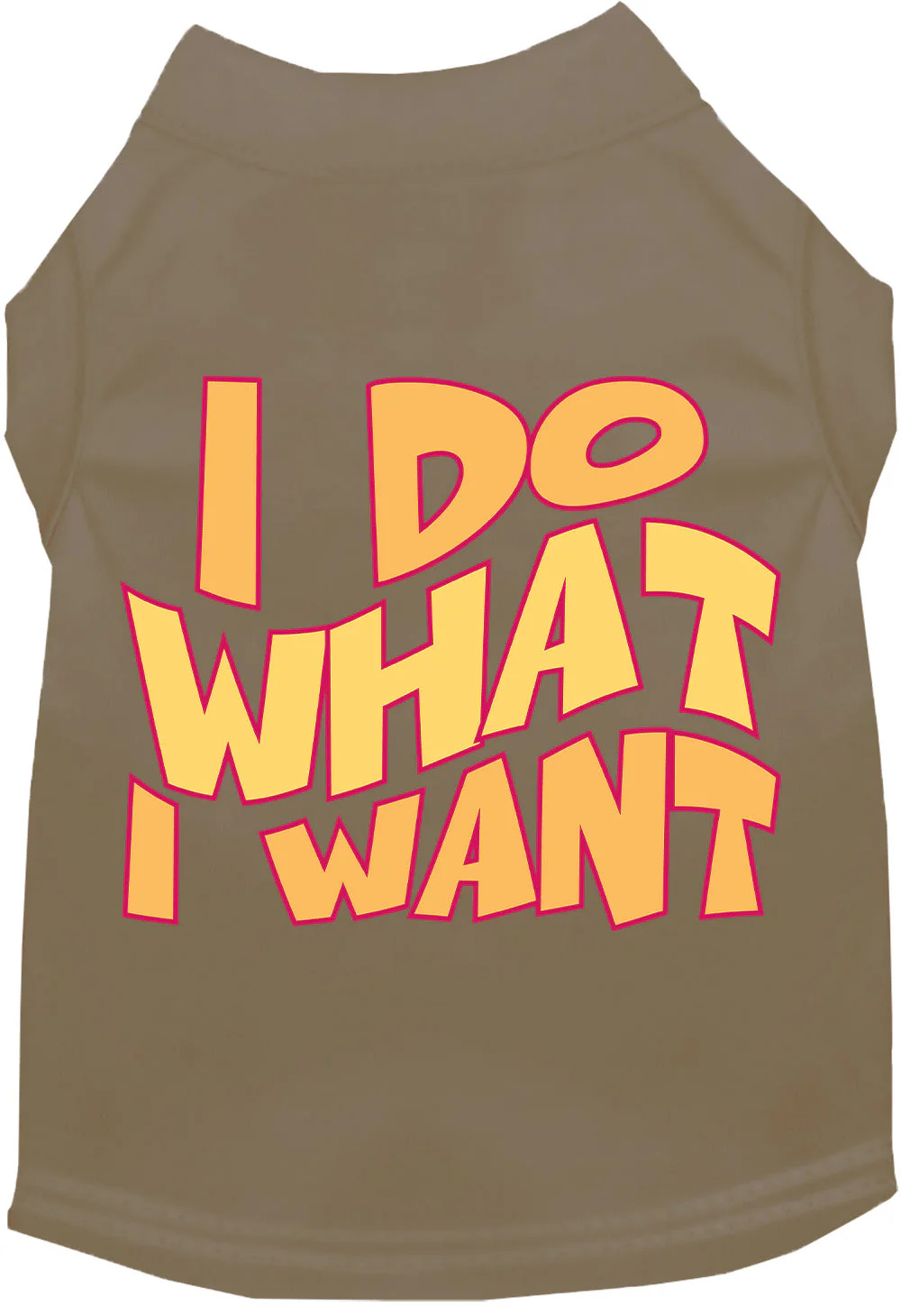 Adorable Cat or Dog Shirt for Pets "I Do What I Want" - Image 12