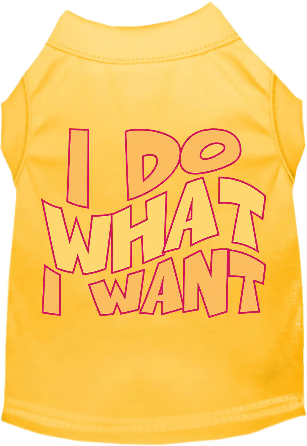 Adorable Cat or Dog Shirt for Pets "I Do What I Want" - Image 4