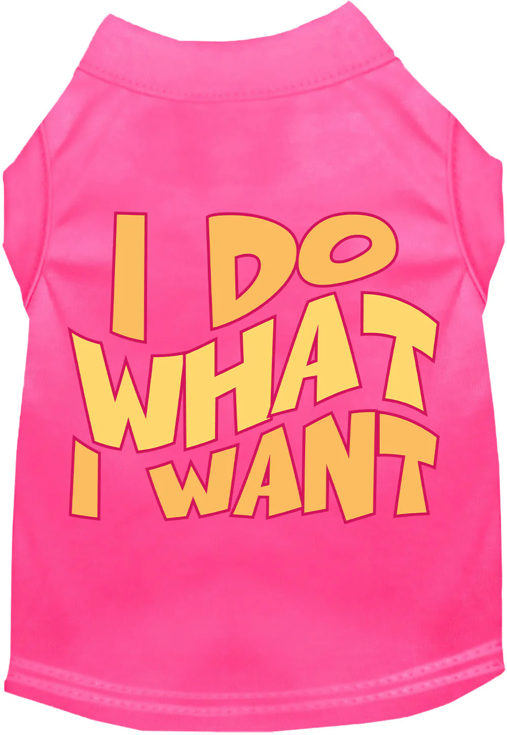 Adorable Cat or Dog Shirt for Pets "I Do What I Want" - Image 7