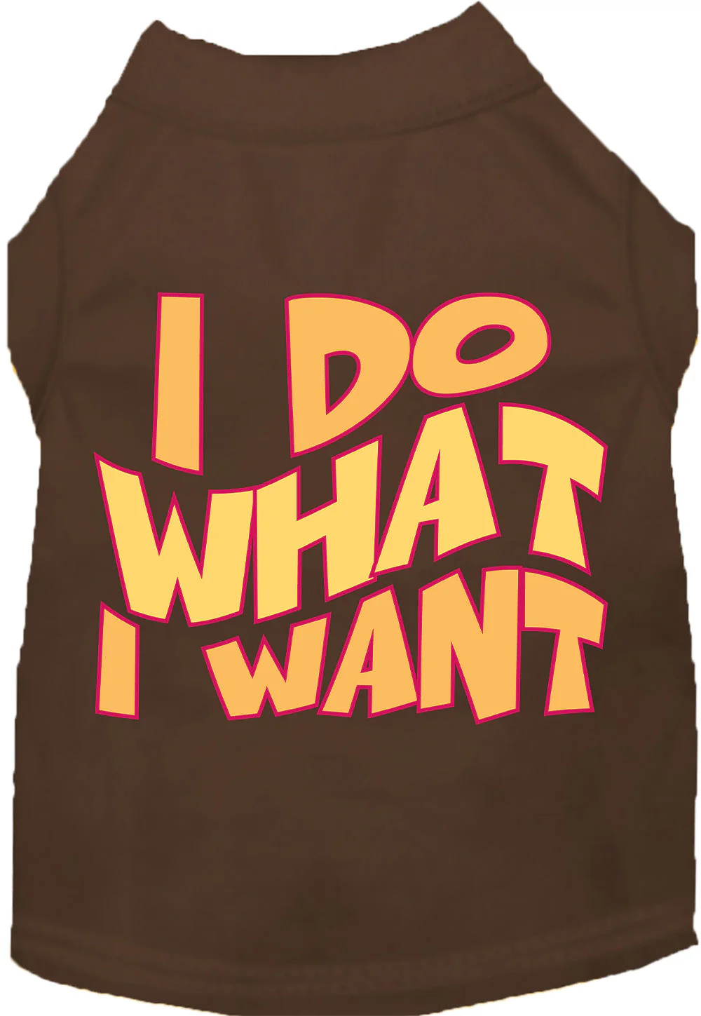 Adorable Cat or Dog Shirt for Pets "I Do What I Want" - Image 8