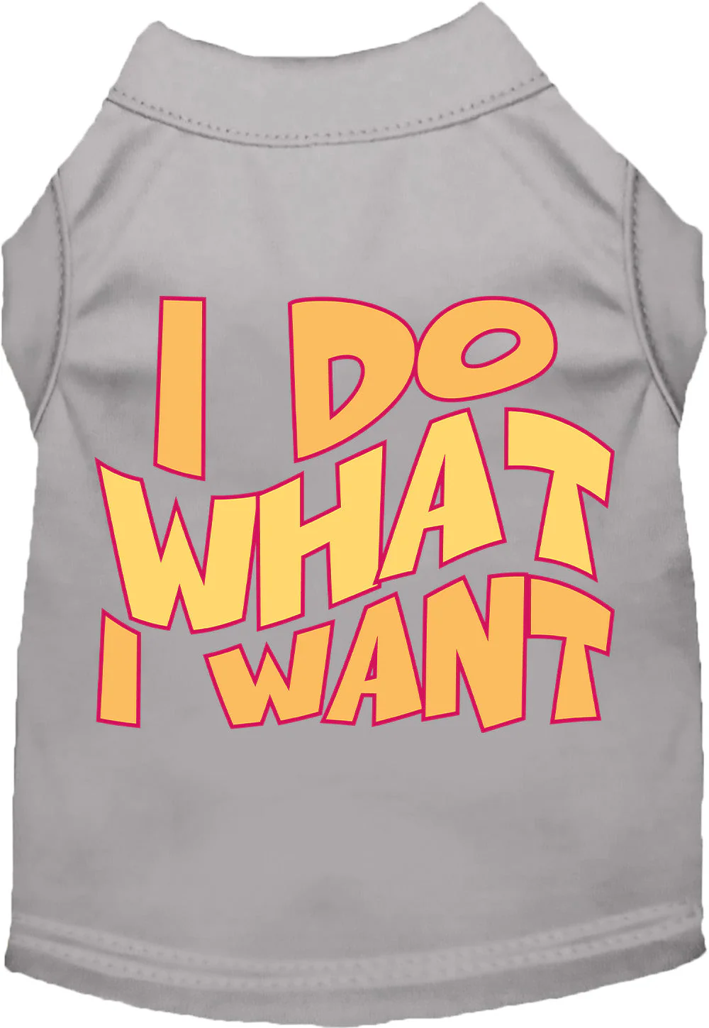 Adorable Cat or Dog Shirt for Pets "I Do What I Want" - Image 9