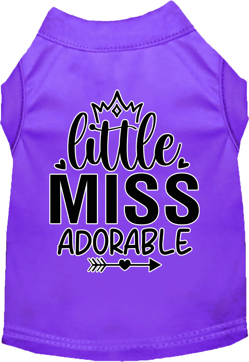 Adorable Cat or Dog Shirt for Pets "Little Miss Adorable" - Image 11
