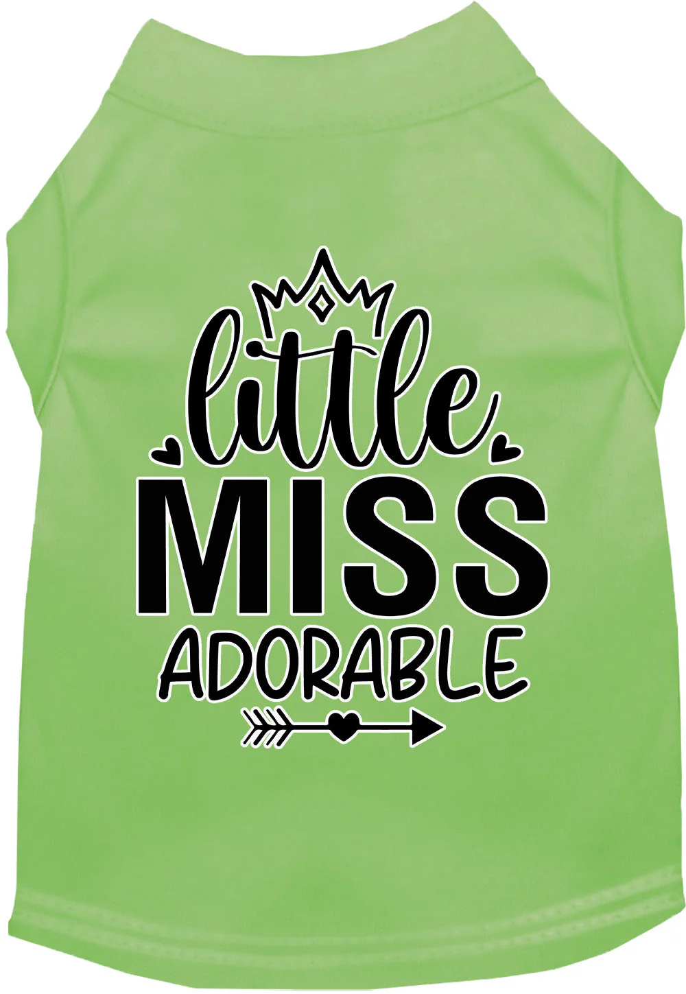 Adorable Cat or Dog Shirt for Pets "Little Miss Adorable" - Image 7