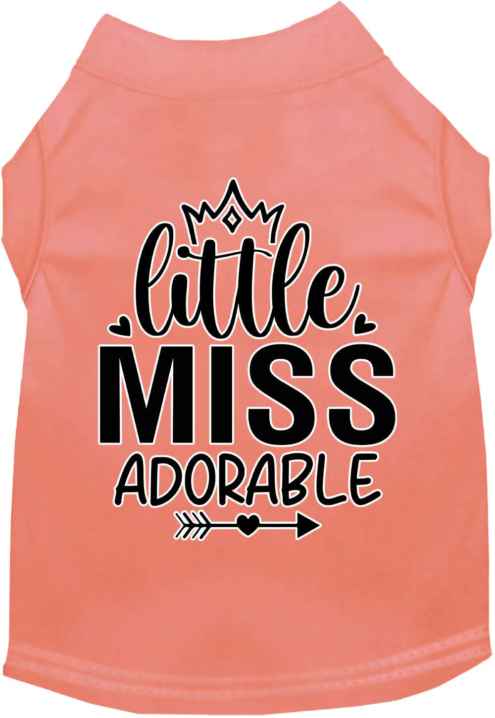 Adorable Cat or Dog Shirt for Pets "Little Miss Adorable" - Image 8