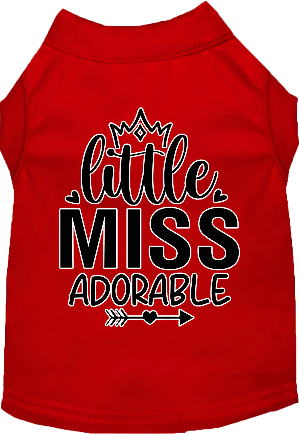 Adorable Cat or Dog Shirt for Pets "Little Miss Adorable" - Image 9
