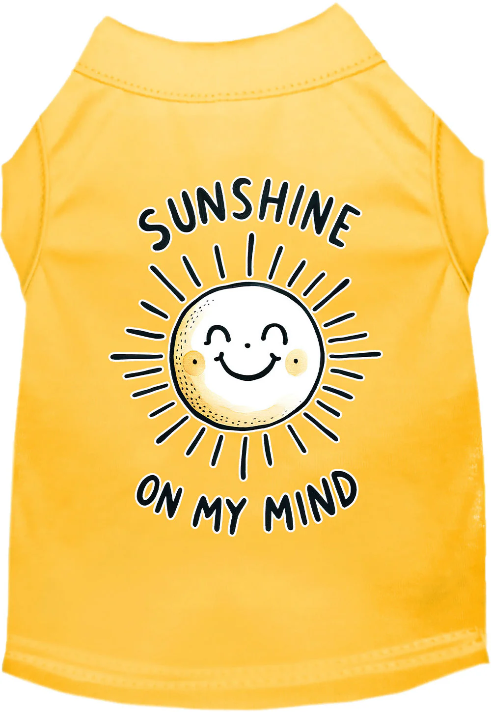 Adorable Cat or Dog Shirt for Pets "Sunshine on My Mind" - Image 2