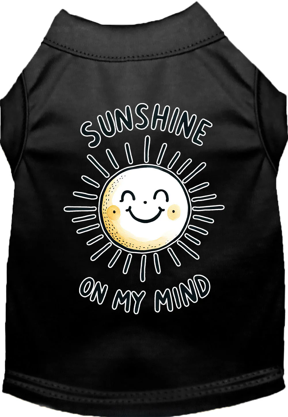 Adorable Cat or Dog Shirt for Pets "Sunshine on My Mind" - Image 3