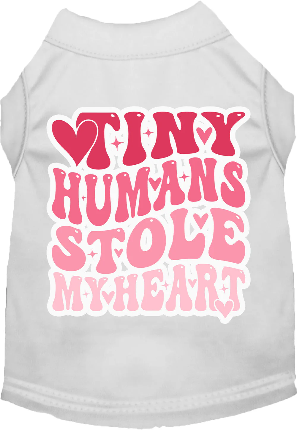 Adorable Cat or Dog Shirt for Pets "Tiny Humans Stole My Heart" - Image 10