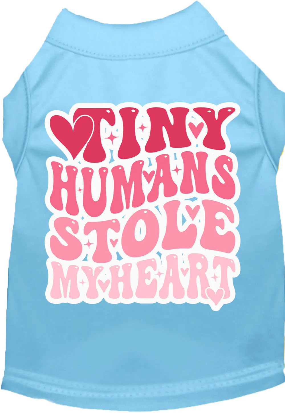 Adorable Cat or Dog Shirt for Pets "Tiny Humans Stole My Heart" - Image 2