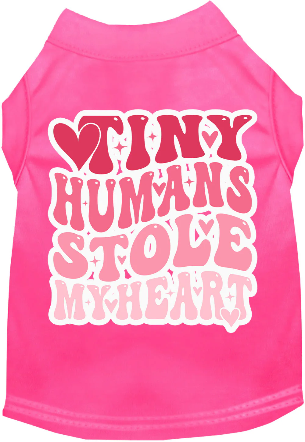 Adorable Cat or Dog Shirt for Pets "Tiny Humans Stole My Heart" - Image 4