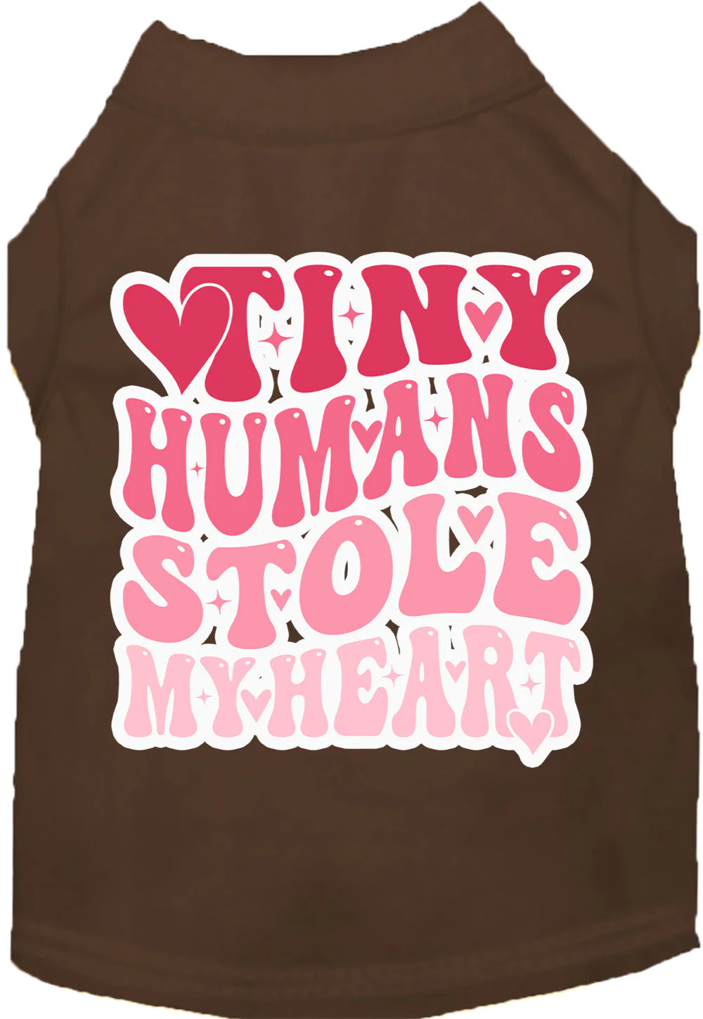Adorable Cat or Dog Shirt for Pets "Tiny Humans Stole My Heart" - Image 5