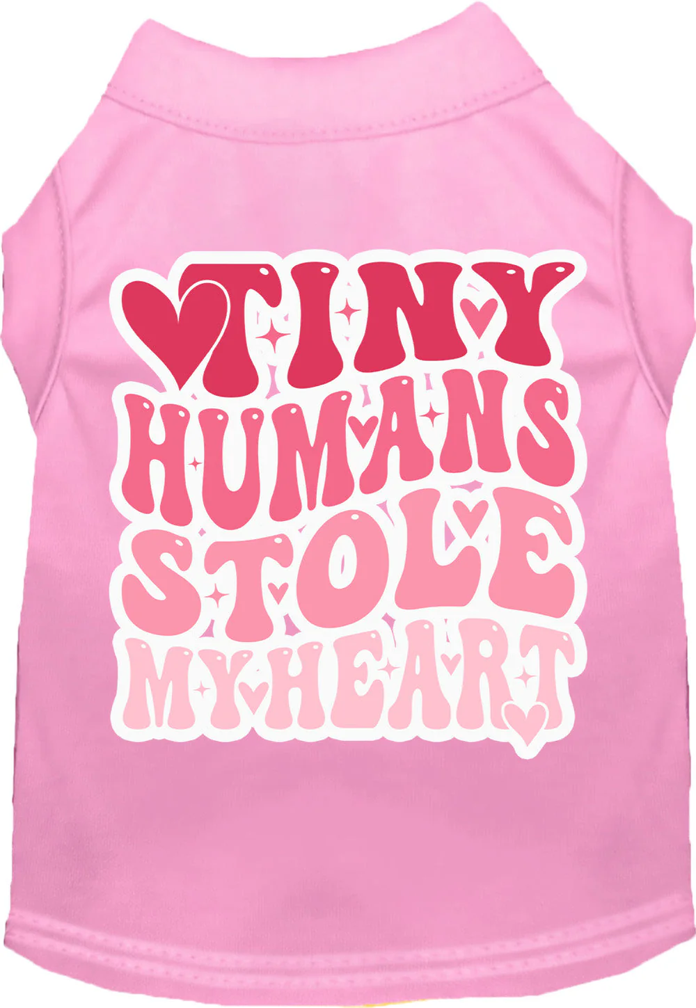 Adorable Cat or Dog Shirt for Pets "Tiny Humans Stole My Heart" - Image 8