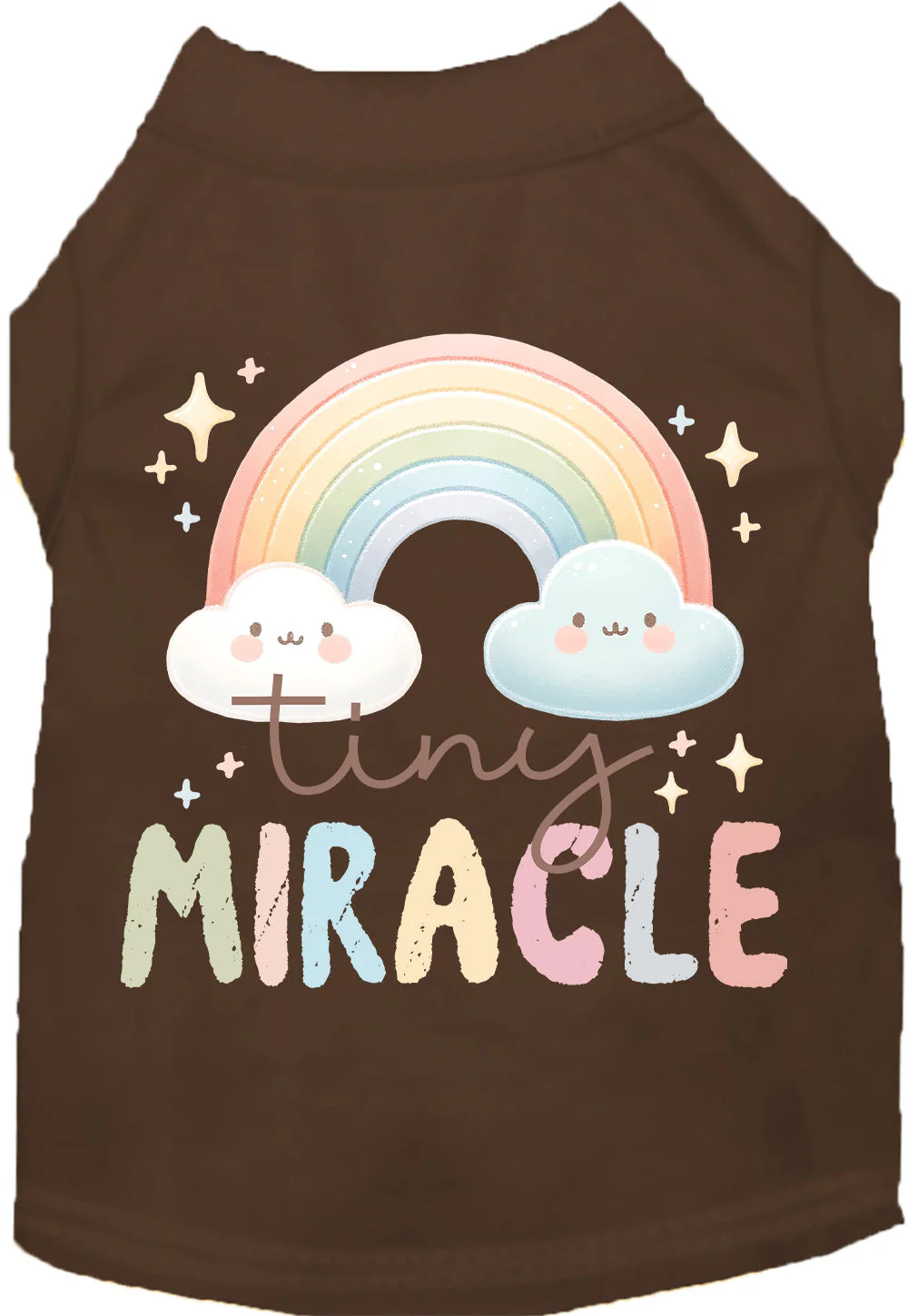 Adorable Cat or Dog Shirt for Pets "Tiny Miracle" - Image 10