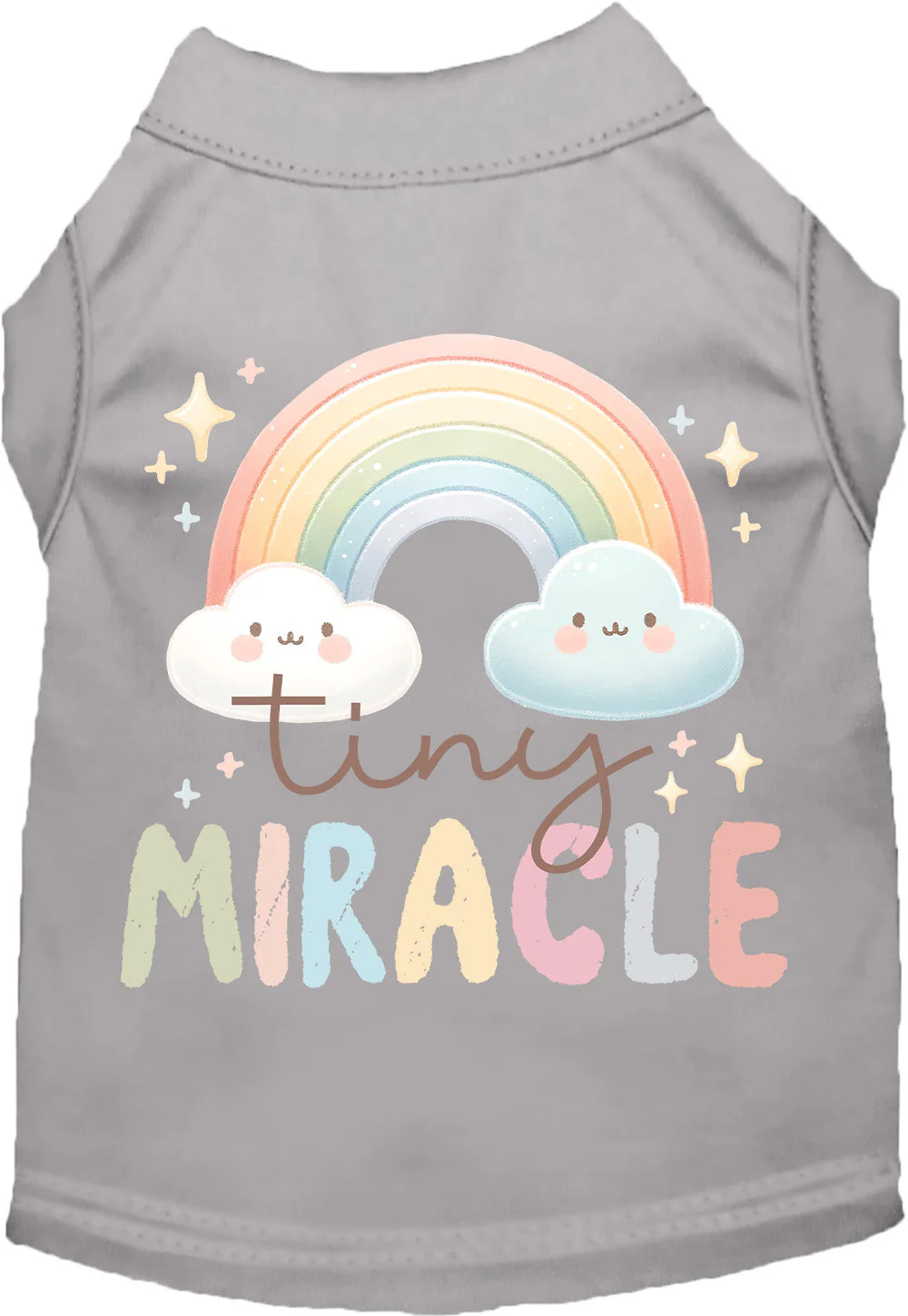 Adorable Cat or Dog Shirt for Pets "Tiny Miracle" - Image 11
