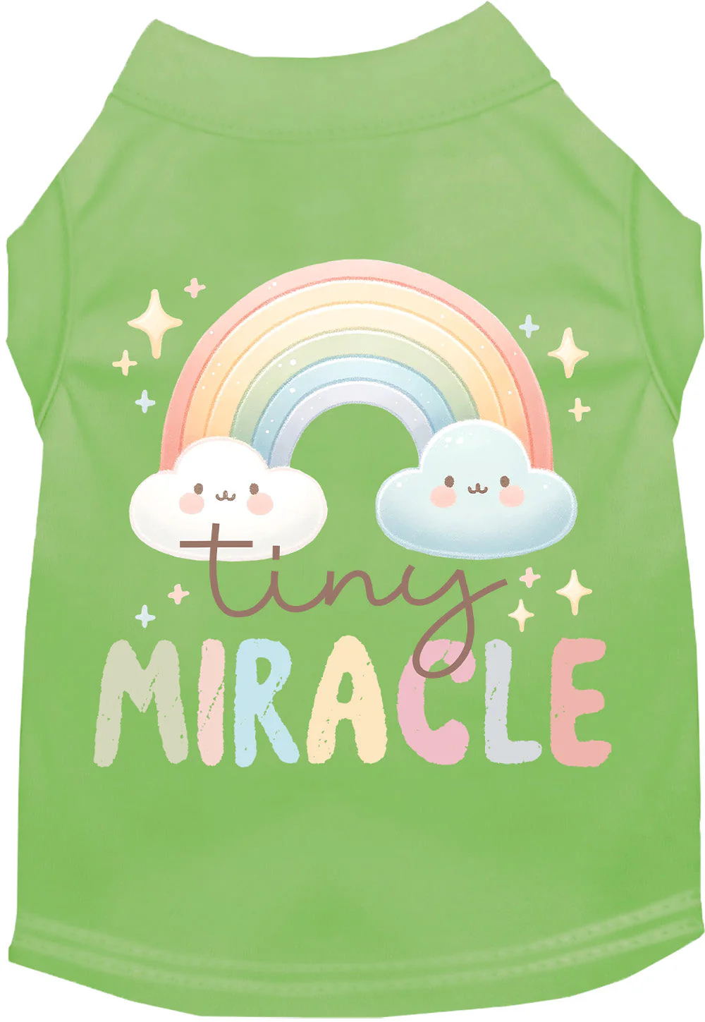 Adorable Cat or Dog Shirt for Pets "Tiny Miracle" - Image 12