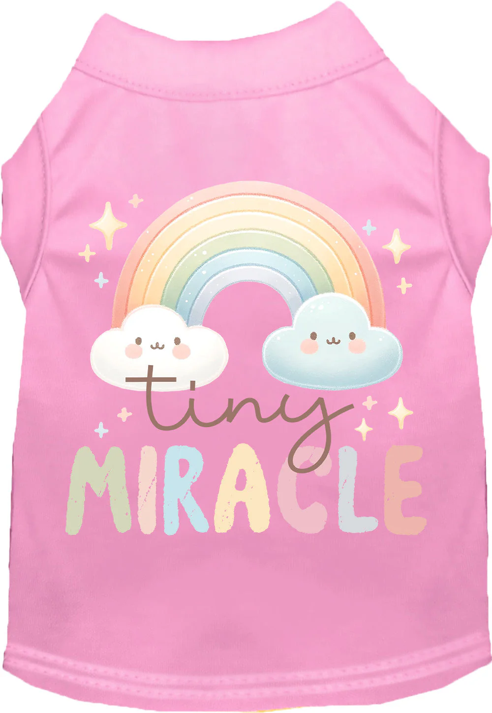 Adorable Cat or Dog Shirt for Pets "Tiny Miracle" - Image 3