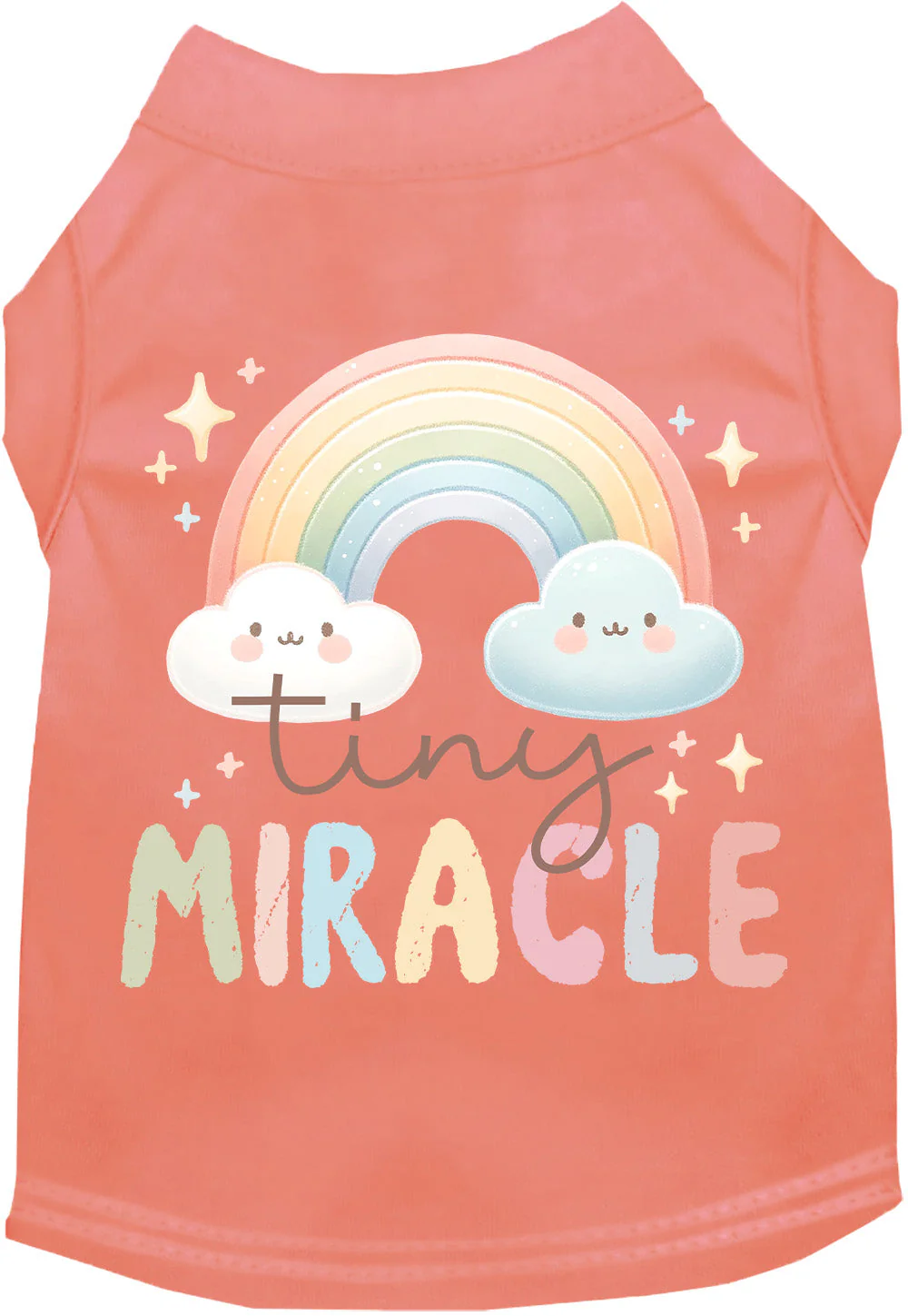 Adorable Cat or Dog Shirt for Pets "Tiny Miracle" - Image 5