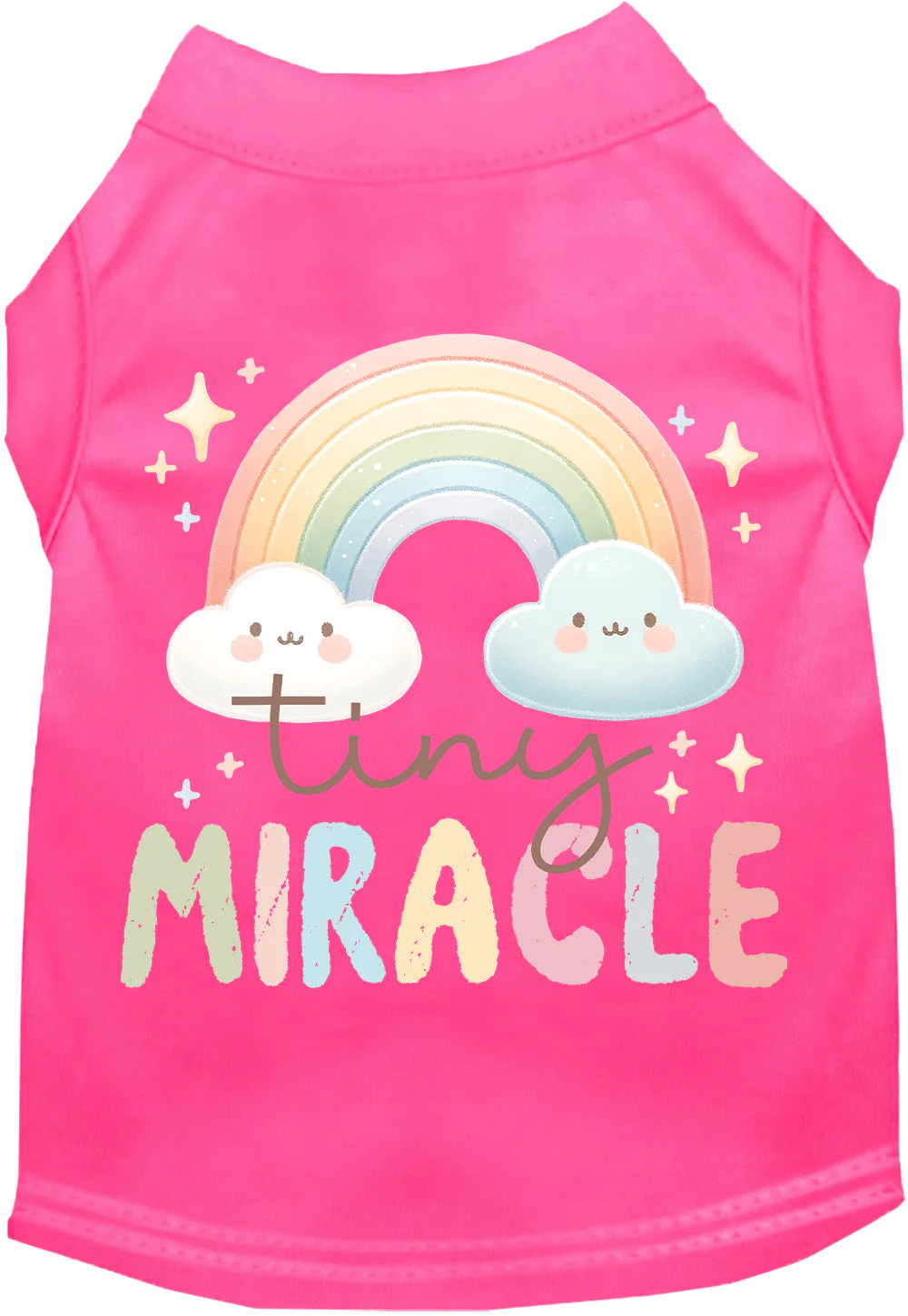 Adorable Cat or Dog Shirt for Pets "Tiny Miracle" - Image 9