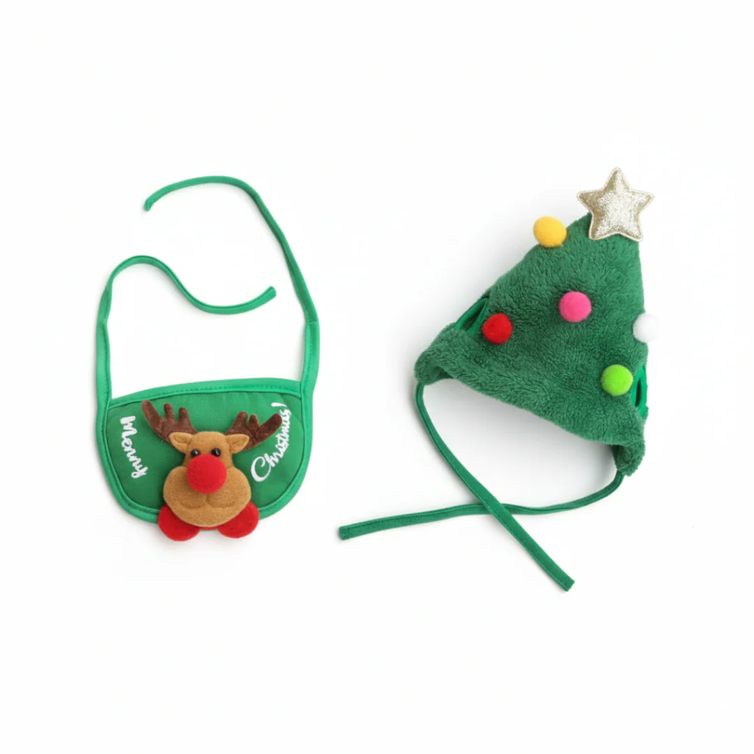 Adorable Christmas Tree Pom-Pom Hat - Image 5