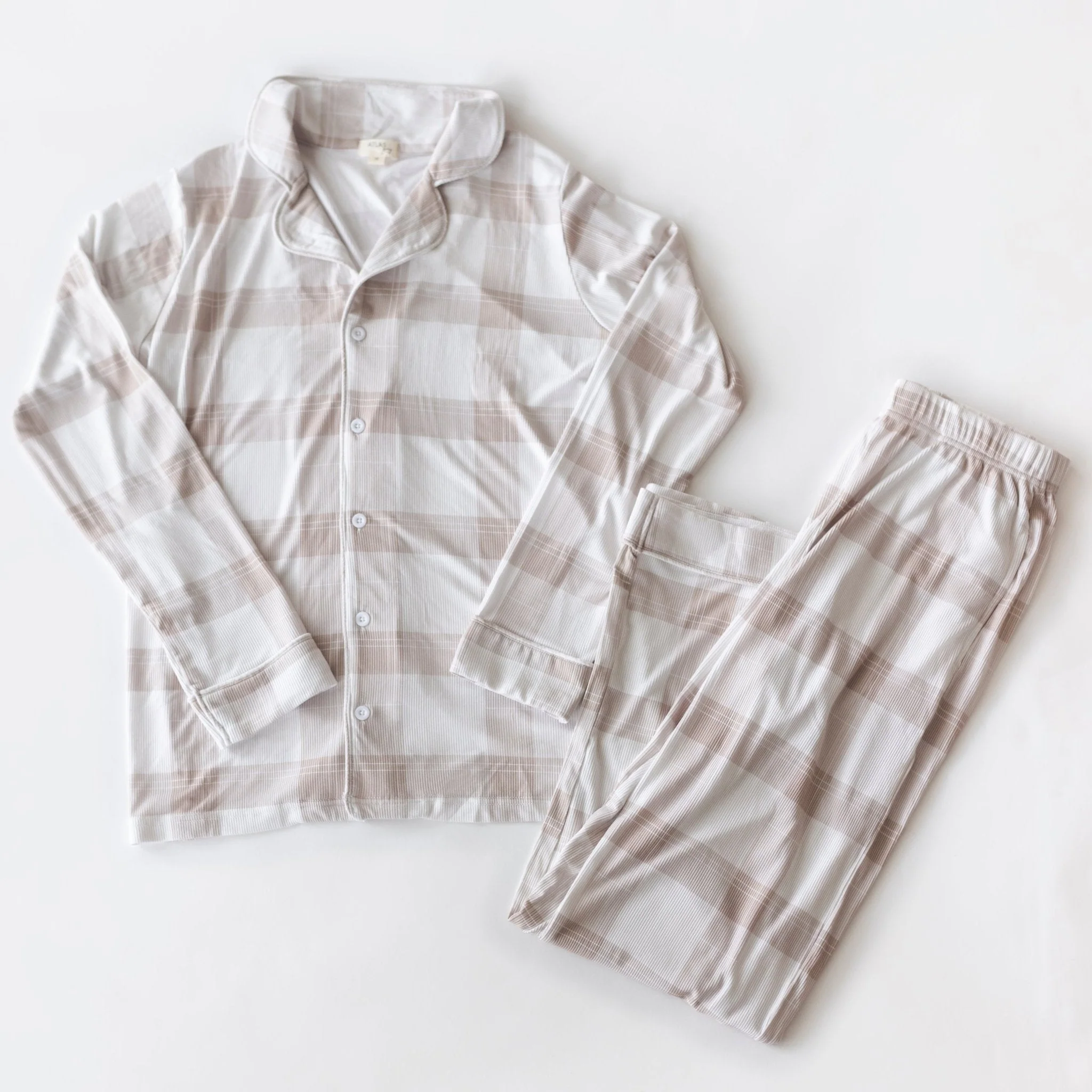 Adult Holiday Plaid Pajamas - Image 2