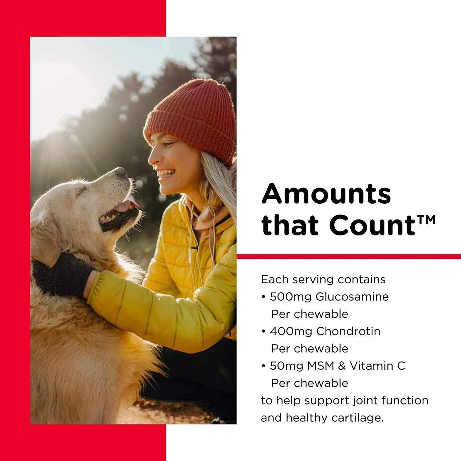 Advanced Strength Hip & Joint Chewable Dog Supplements - Image 4
