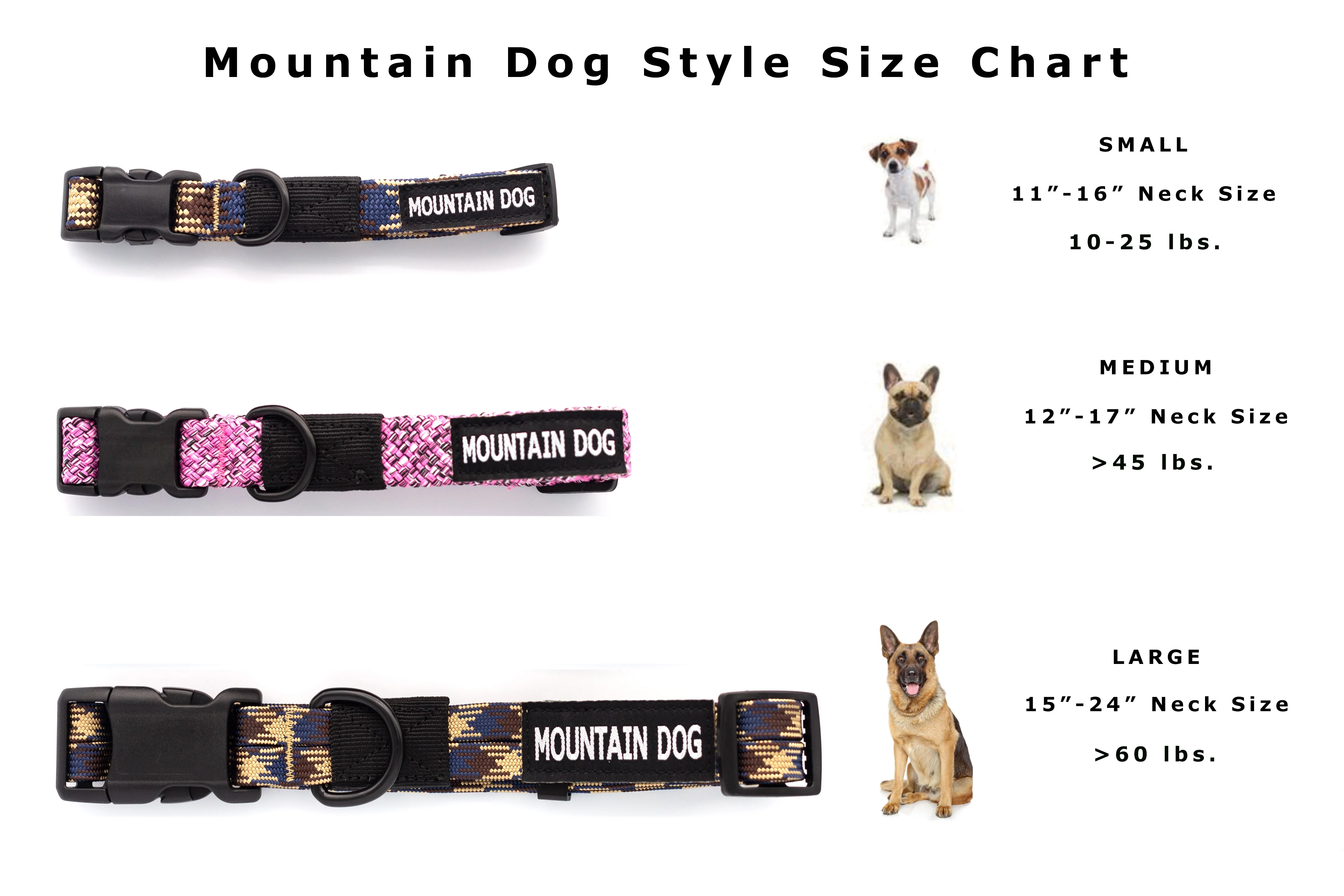 Adventure Style Mountain Argyle Climbing Rope Dog Collar - Image 3