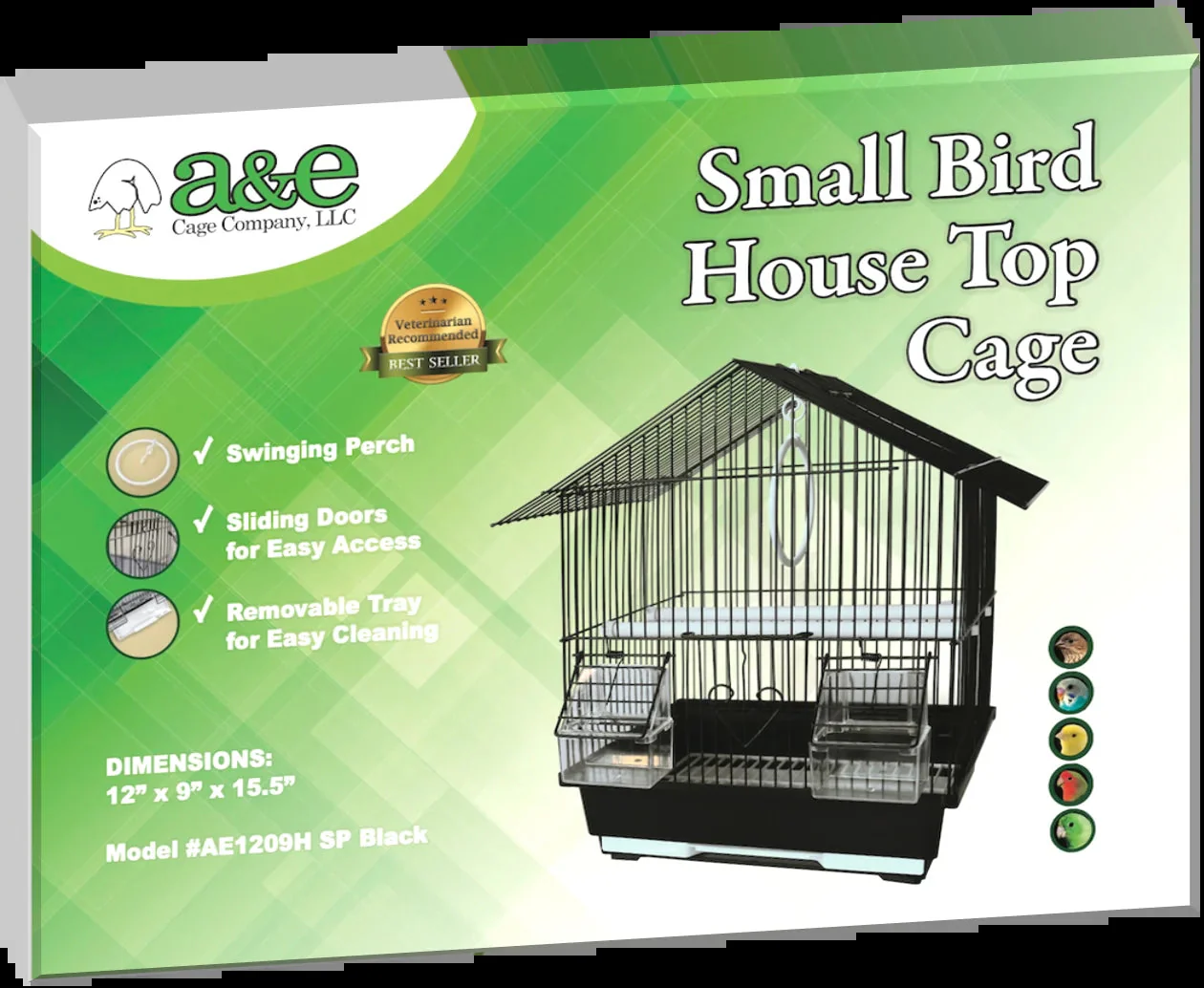 AE1209H Black Light Wire Starter Kit Bird Cage, by  Company - Image 2