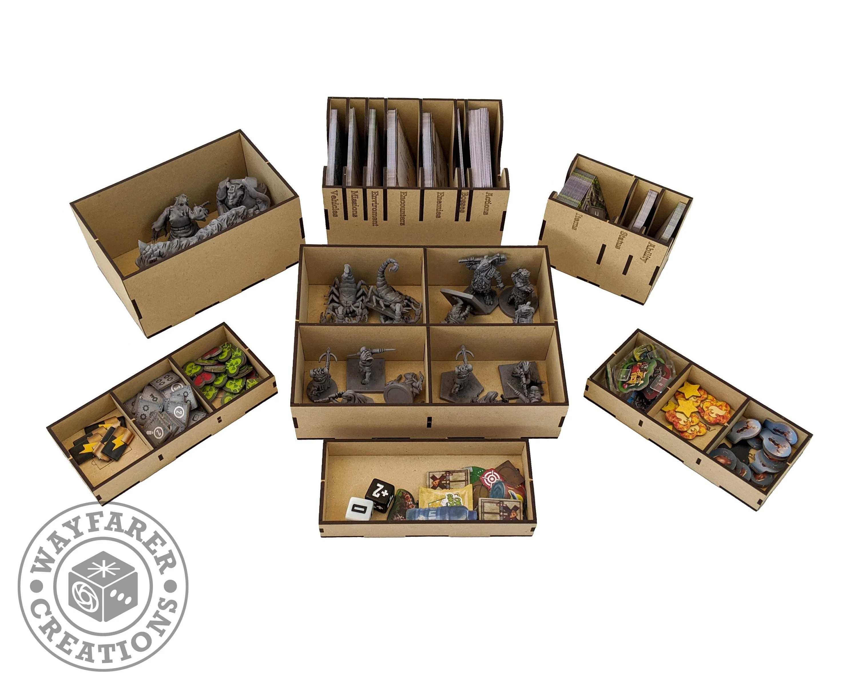 Aftermath Board Game Organizer Insert - Image 3