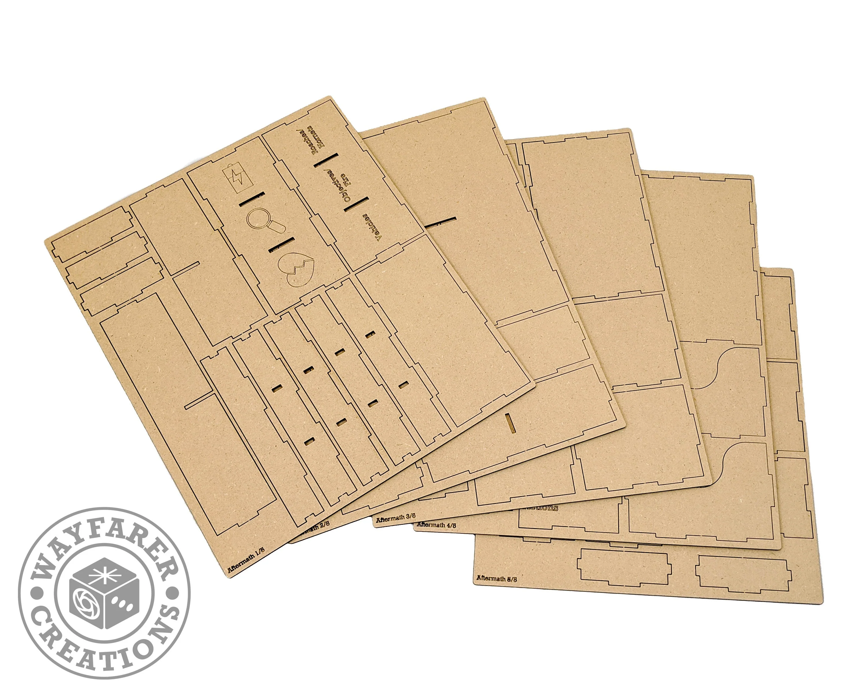 Aftermath Board Game Organizer Insert - Image 5