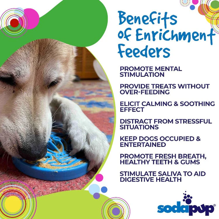 Air Nylon eCoin Lick Mat for Dogs - Durable Enrichment Toy | SodaPup - Image 3