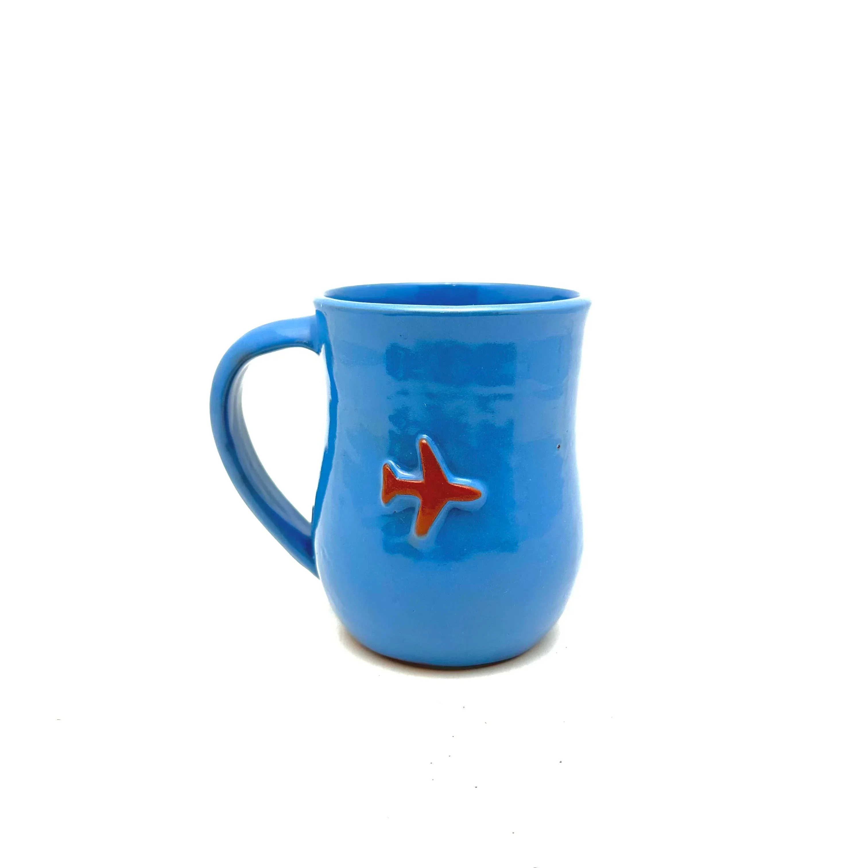 Airplane Mug- Blue - Image 2