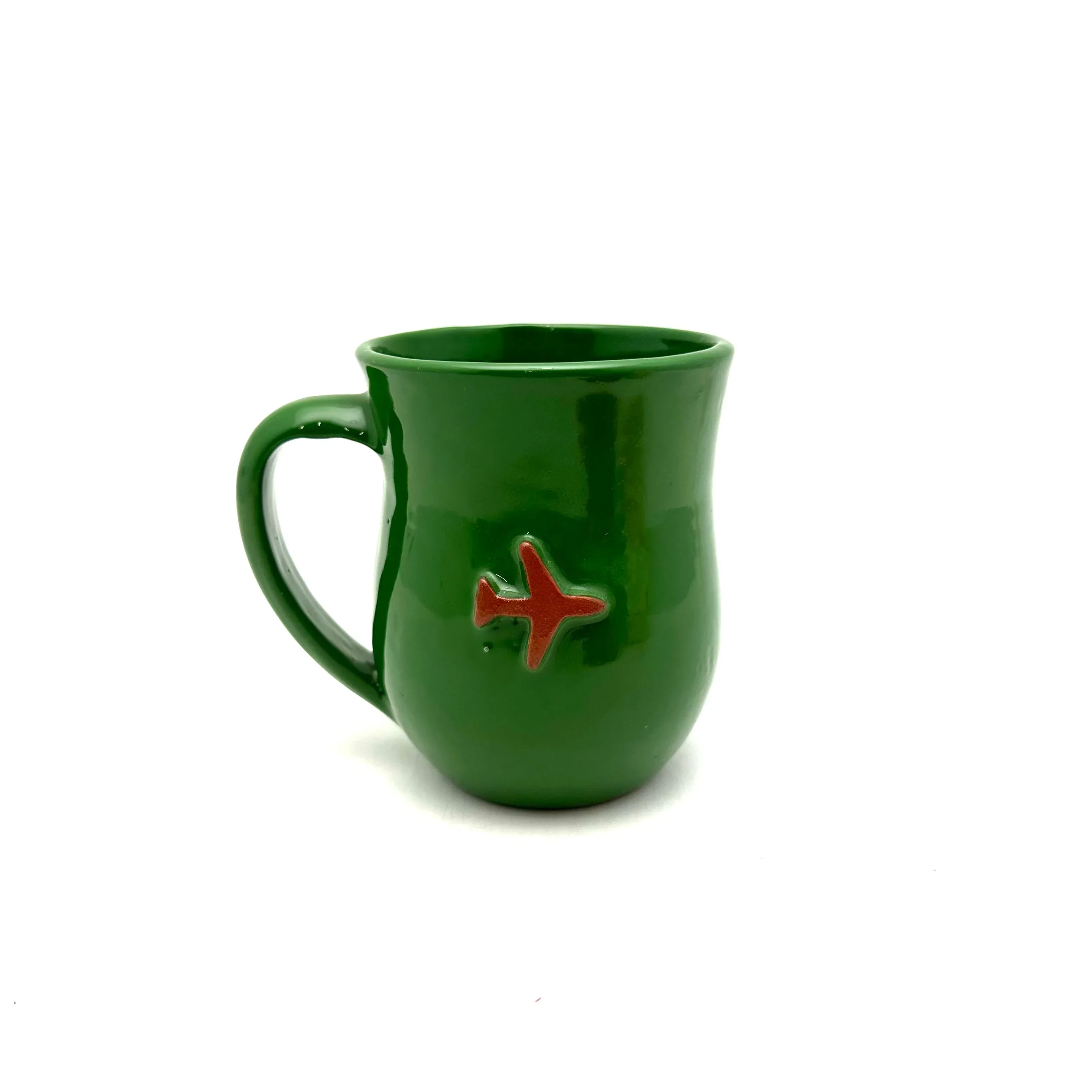 Airplane Mug- Green - Image 2