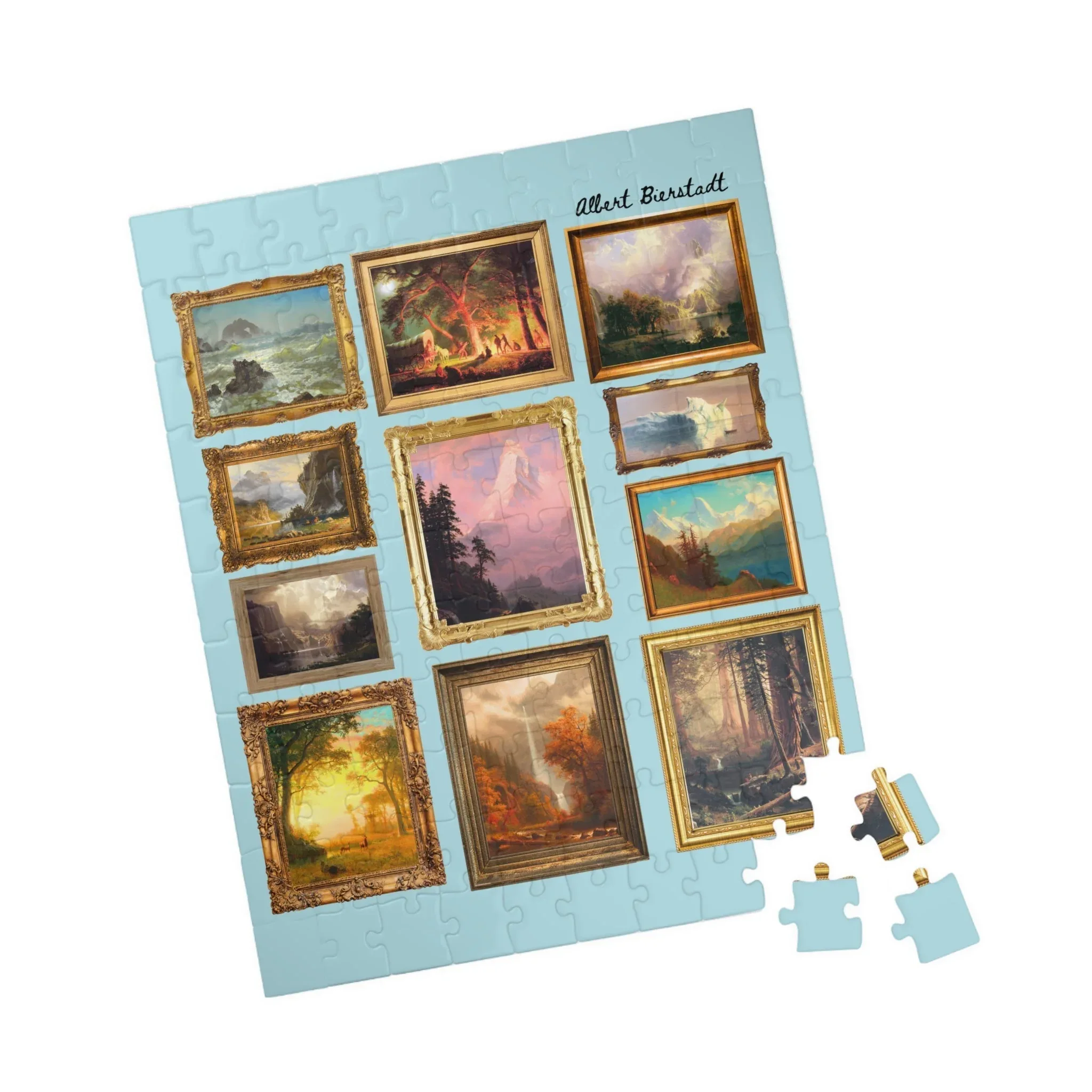 Albert Bierstadt Art History Puzzle - Image 5