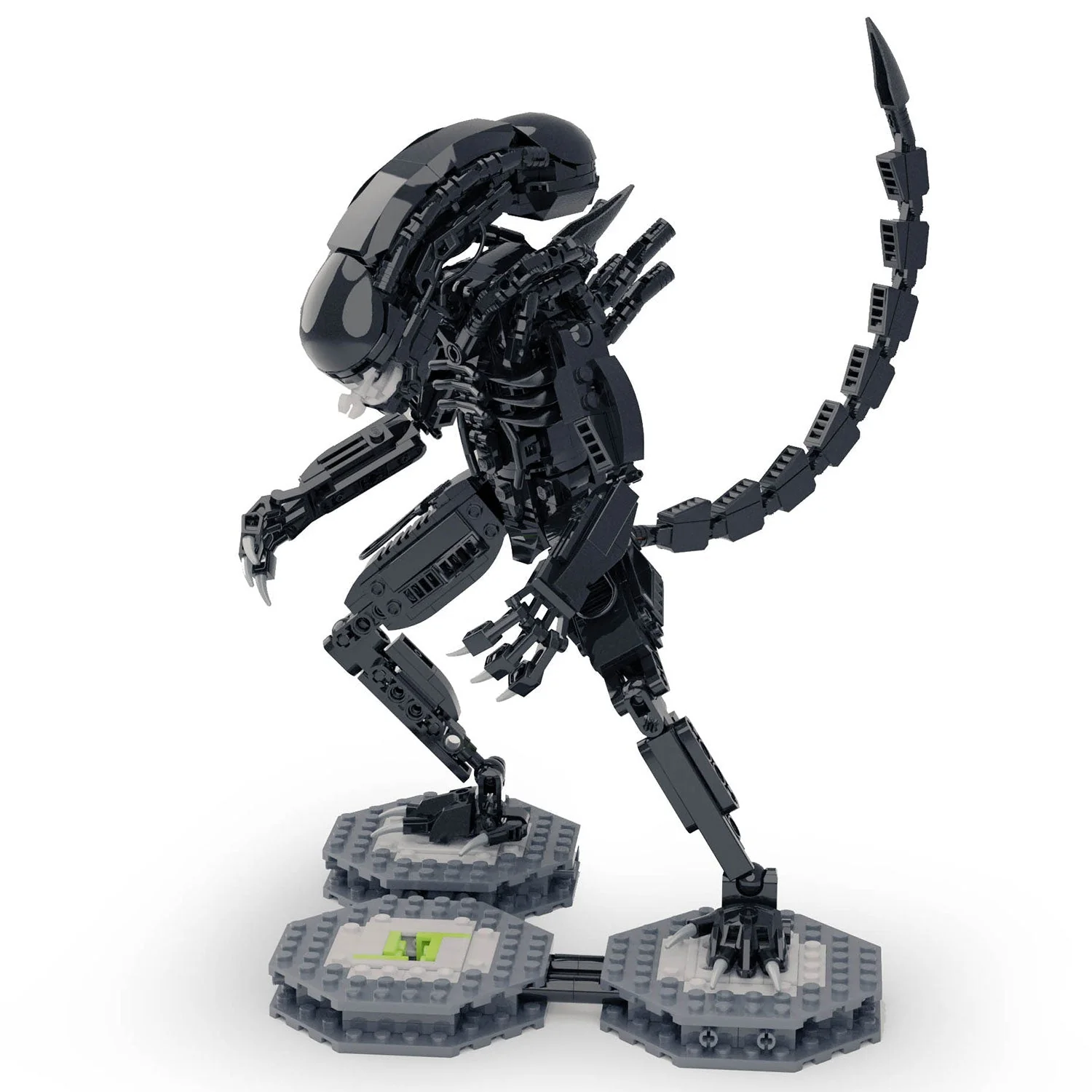 Aliens Xenomorph - Custom MOC made using LEGO parts - Image 2