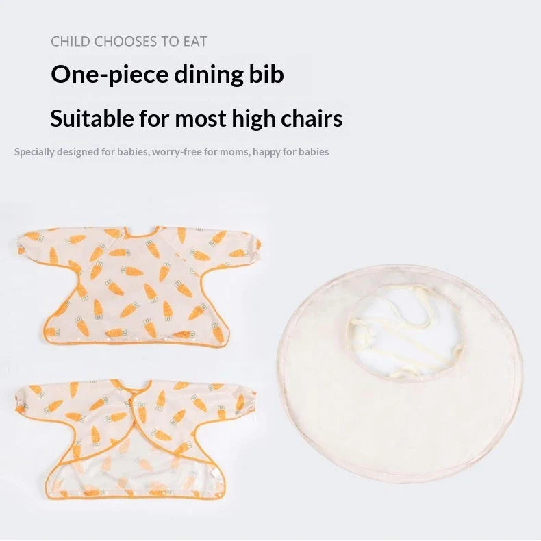 All-in-one Anti-dirt Bib For Baby Dining Tables - Image 3