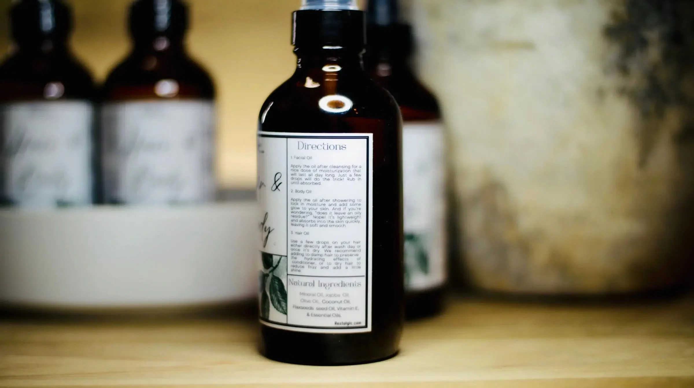 All Natural hair and body oil - Image 5