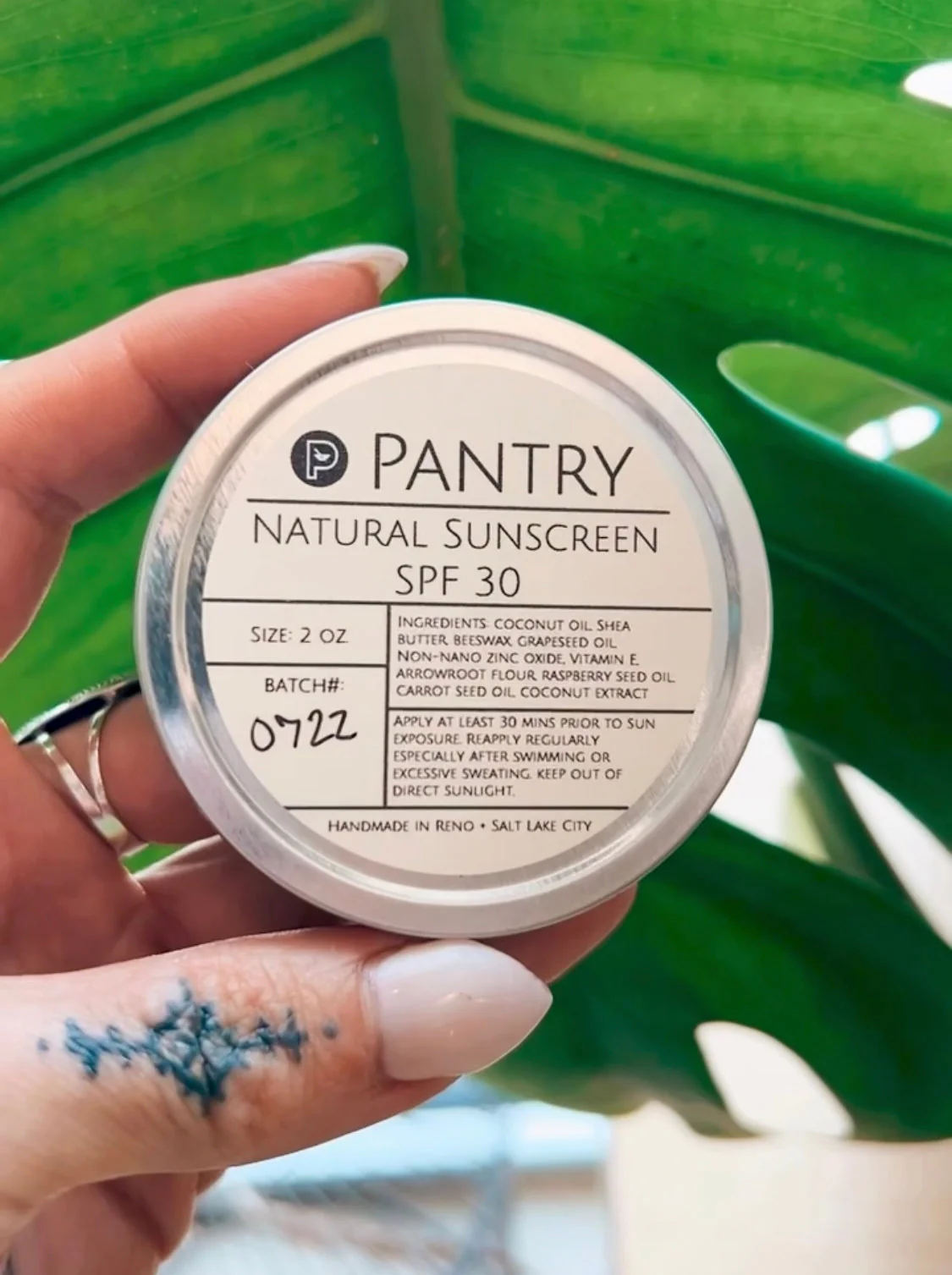 All-Natural Mineral Sunscreen - SPF 30, non-nano zinc, reef-safe - Image 2