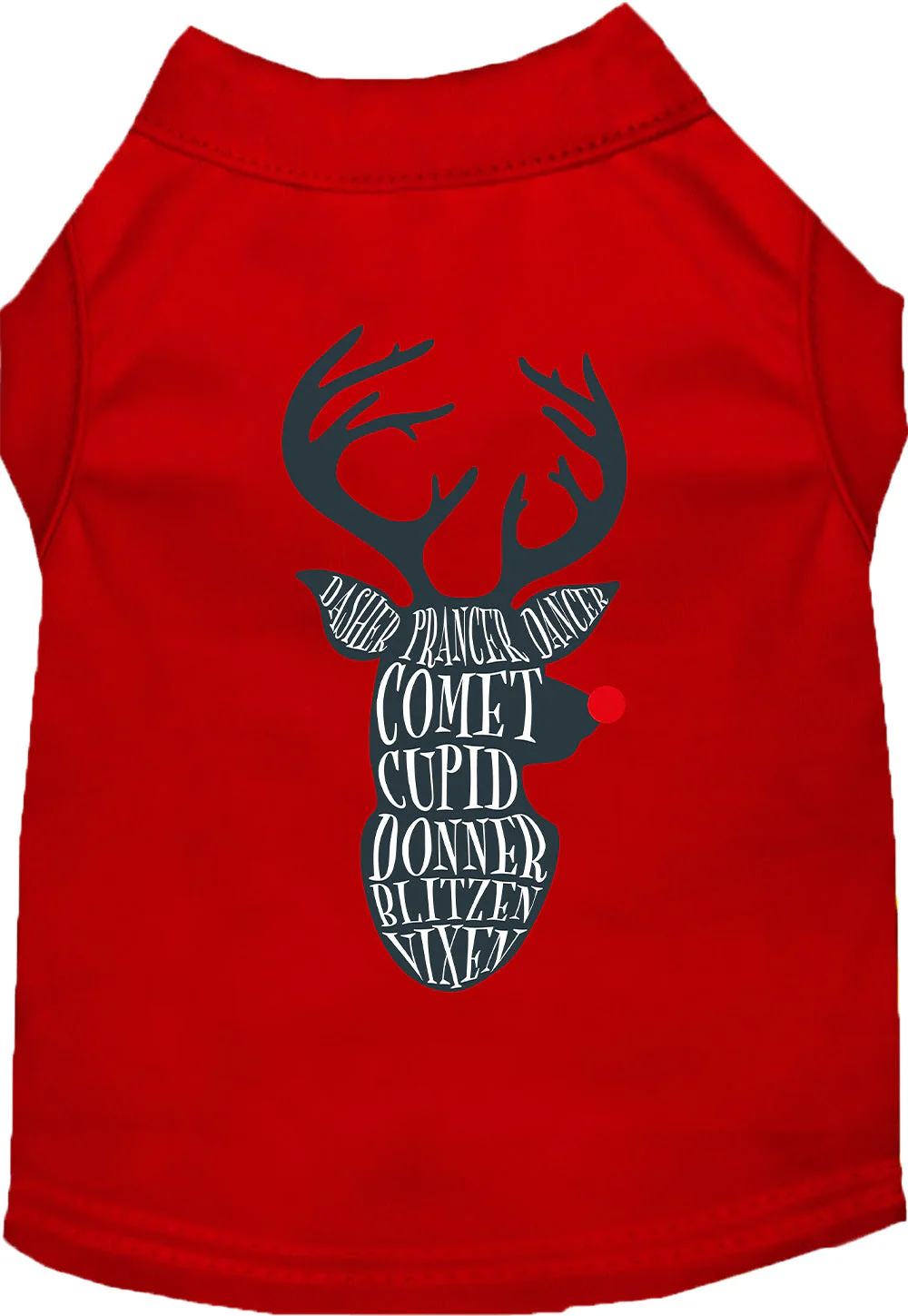 All Santa's Deer Pet Shirt - Image 10