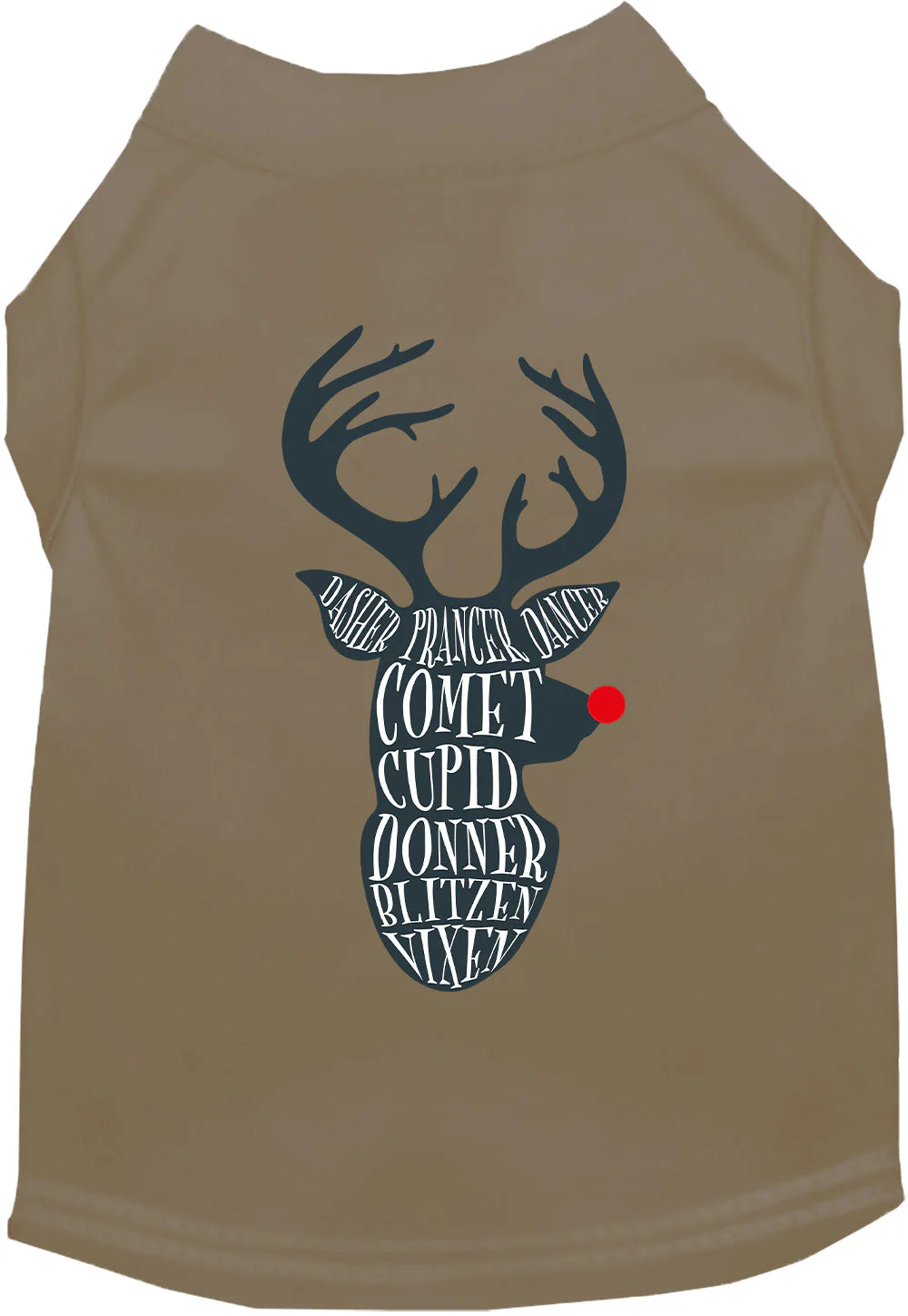 All Santa's Deer Pet Shirt - Image 11