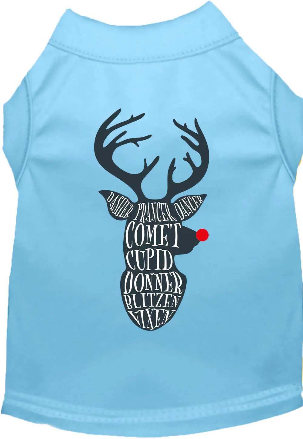 All Santa's Deer Pet Shirt - Image 3