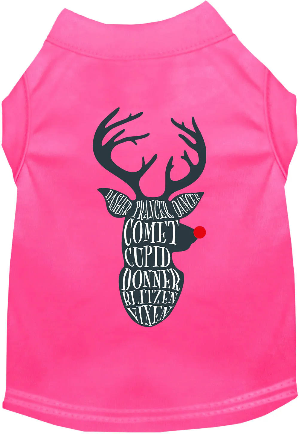All Santa's Deer Pet Shirt - Image 5