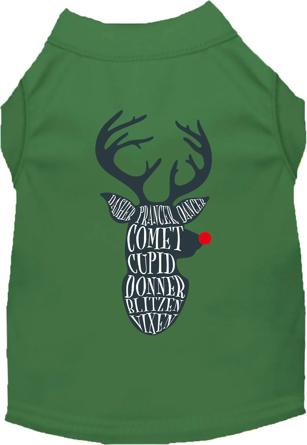 All Santa's Deer Pet Shirt - Image 6