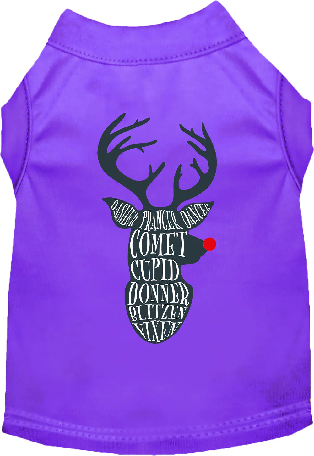 All Santa's Deer Pet Shirt - Image 9